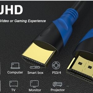 4K HDMI 85 FT Cable (HDMI 2.0,18Gbps) Ultra High Speed Gold Plated Connector